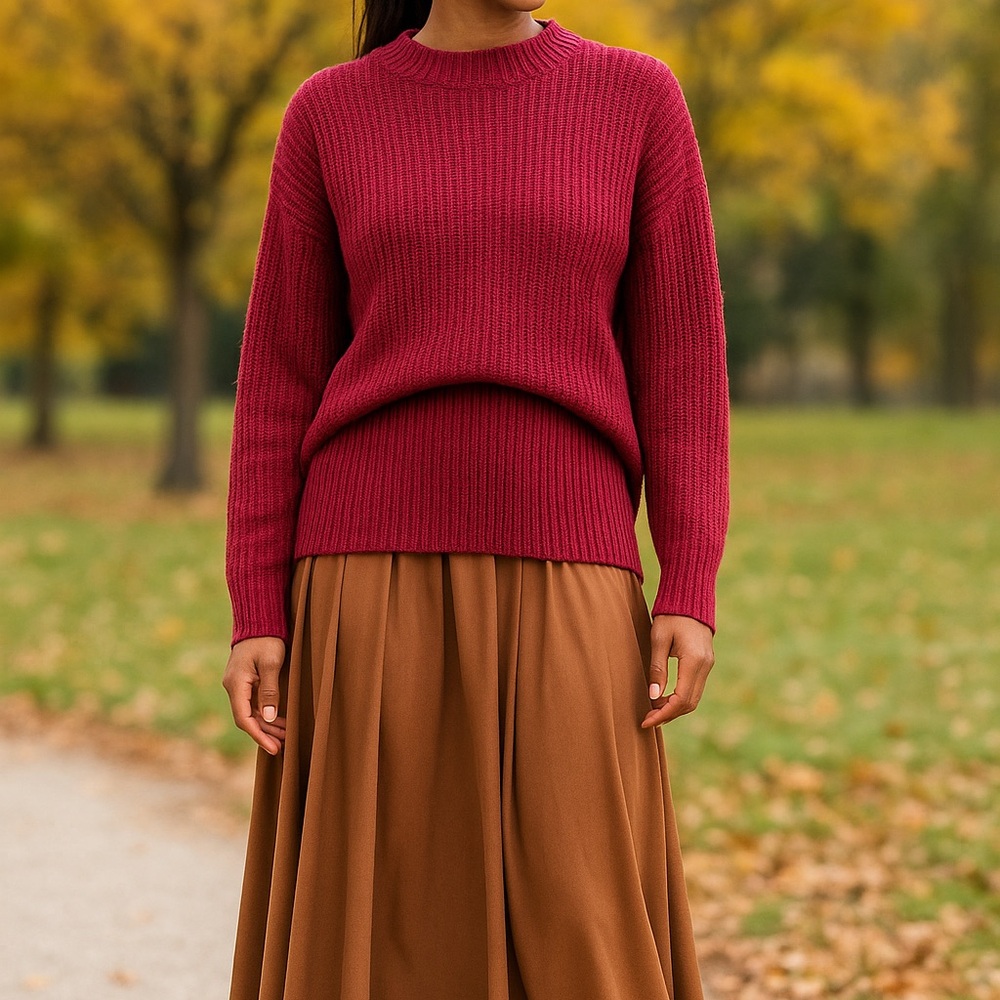 BP Pink Ribbed Knitwear